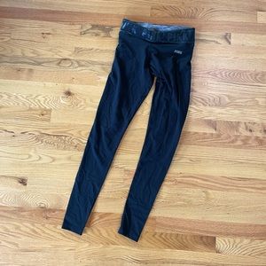 PINK XS black leggings